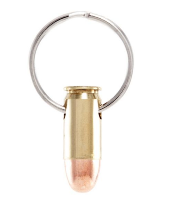 Lucky Shot - Keychain  in Brass