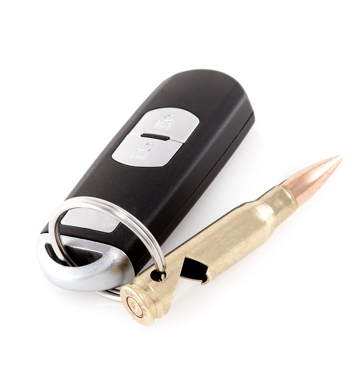 Lucky Shot - .308 Bullet Bottle Opener Keychain