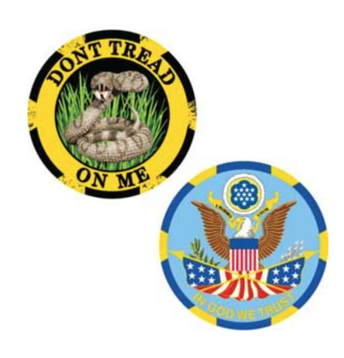 Eagle Emblem - Challange coin - Dont tread on me