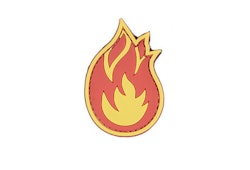 3D - Flame - Patch