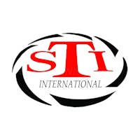 STI logo - Sticker