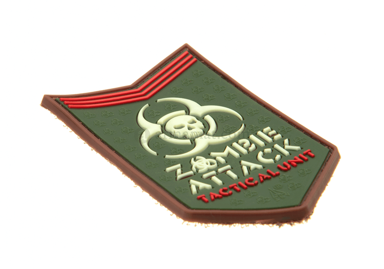 3D Patch - Zombie Attack - PVC