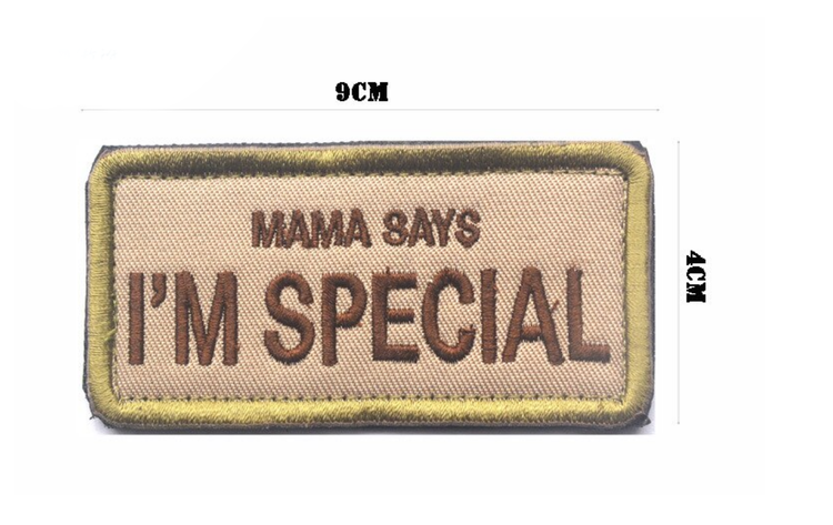 Mama says I'm Special -  Brown - Patch