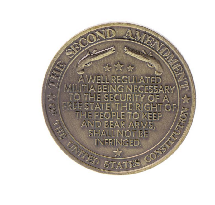 Challange coin - Constitution Second Amendment