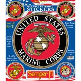 Eagle Emblem - Stickers - USMC