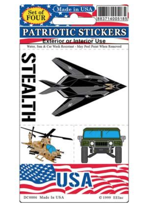 Eagle Emblem - Sticker - Military Might