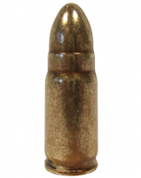 Denix - Luger P08 pistol bullet, replica
