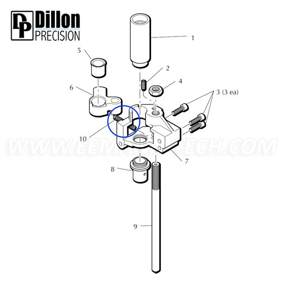Eemann Tech - Springs kit for Dillon XL650/XL750