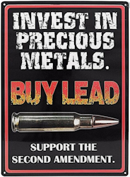 Buy lead - Metal tin sign