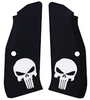 LokGrips - CZ Shadow 2 Thin Full Checkered - Punisher