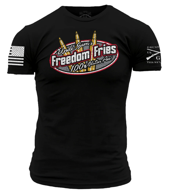 Grunt Style - Uncle Sam's Freedom Fries - T-Shirt