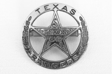 Denix -  Texas Ranger circle star cut-out badge