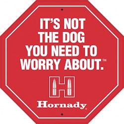 Hornady - Stop sign sticker