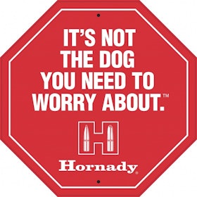 Hornady - Stop sign sticker