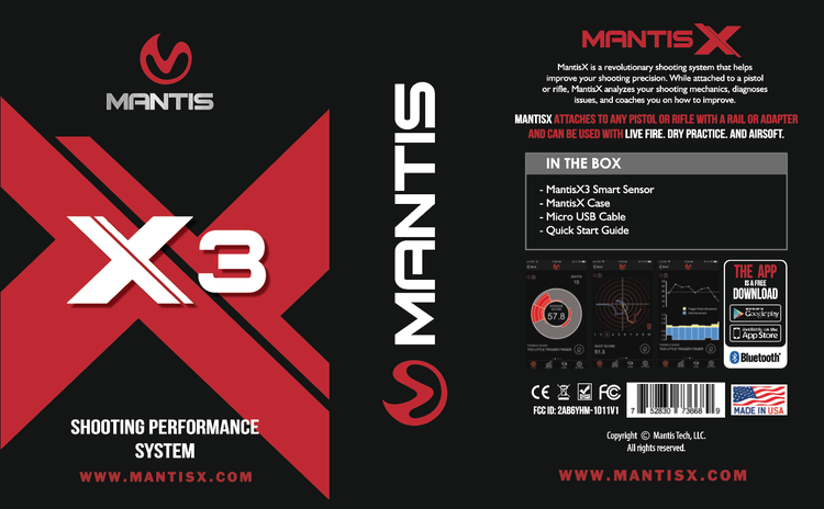 Mantis X3 - Shooting performance system