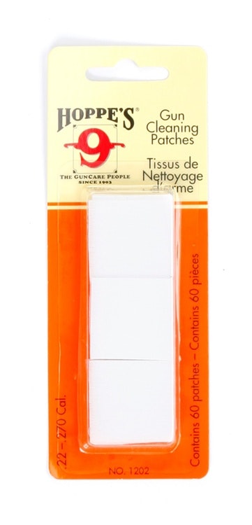 Hoppe's No. 9 - Gun Cleaning Patch, .22-.270