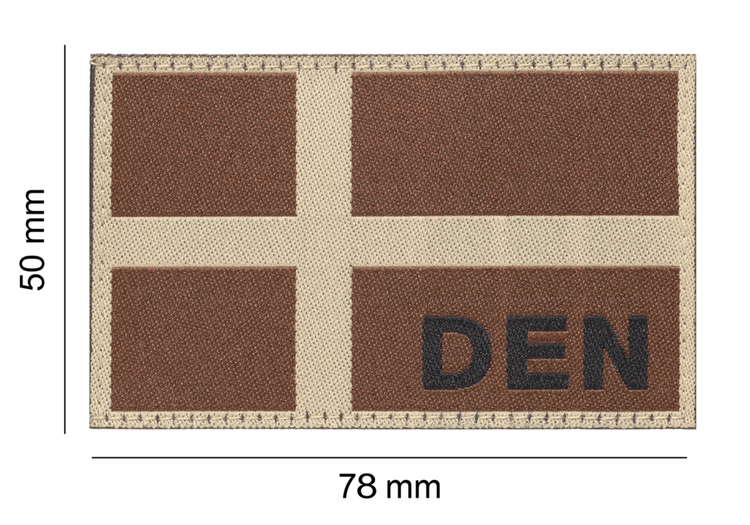 Clawgear - Denmark Flag Desert Patch
