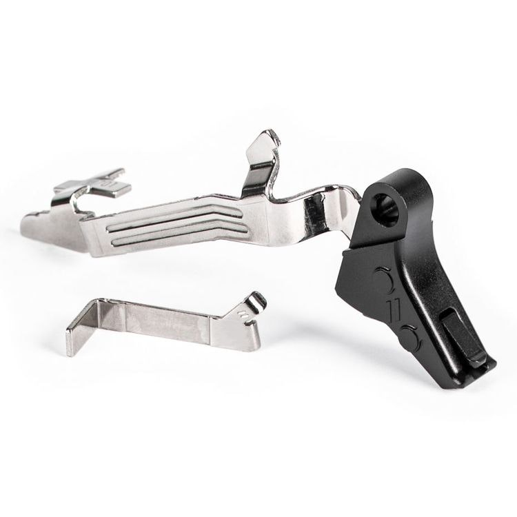 Zevtec - Fulcrum bar adjustable flat trigger for glock gen 5 9mm, .40, 357