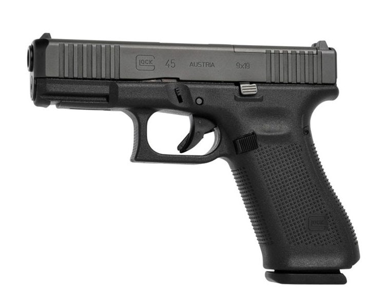 Glock 45 Gen5 MOS FS, 9 mm, threaded M13,5X1 left