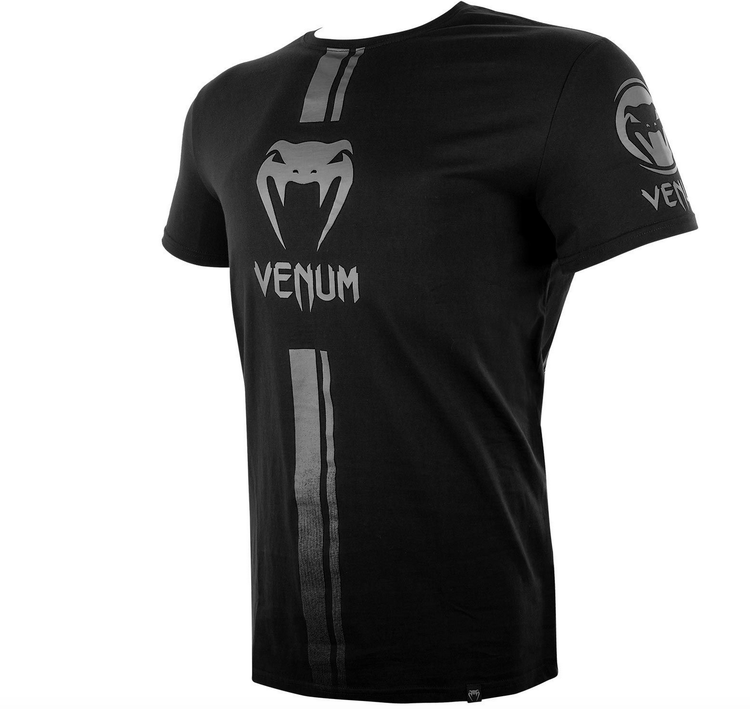 Venum - Logos T-shirt - Black/Black