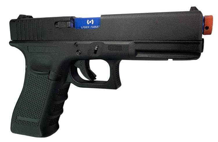 LaserAmmo - Recoil Enabled Training Pistol - Umarex G17- RED laser