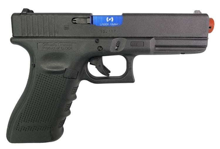 LaserAmmo - Recoil Enabled Training Pistol - Umarex G17- RED laser