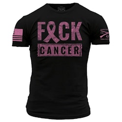 Grunt Style - Power in Pink - F*ck cancer - Men's - T-Shirt
