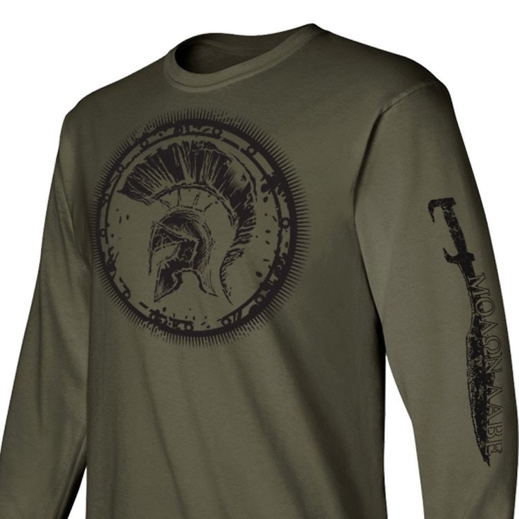 Gadsen - Olive Drab Molon Labe Longsleeve T