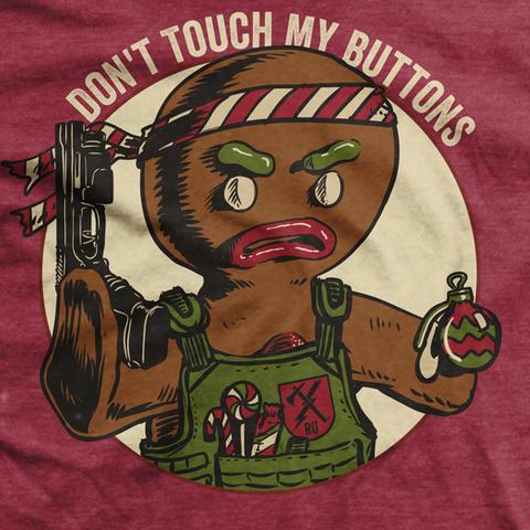 RU - Don't Touch My Buttons  - T-Shirt
