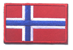 Norwegian flag - Patch