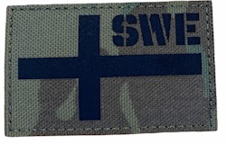 Sweden flag - Reflective Camo - Patch