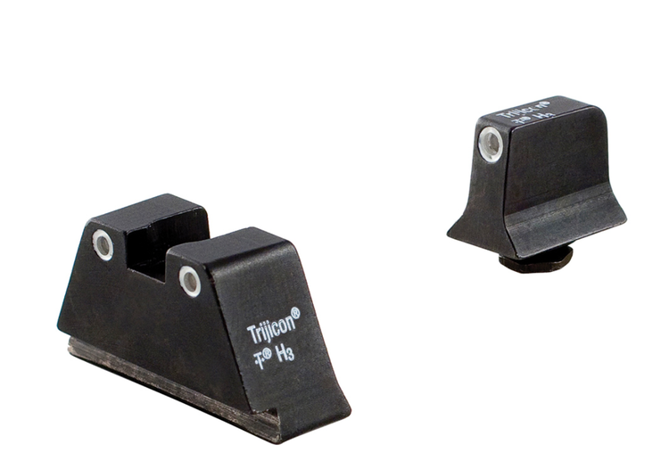 Trijicon - Bright & Tough Night Sight Suppressor Set - Glock Standard Frames