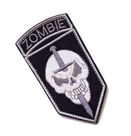 Military Army Badge "zombie" - Tactical Patch
