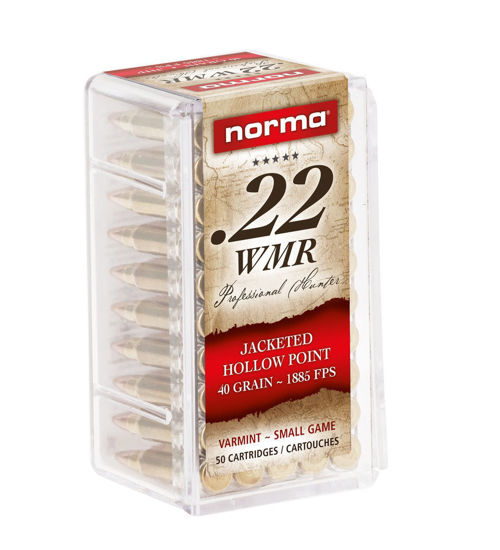 Norma - 22 WMR Jacked hollow point