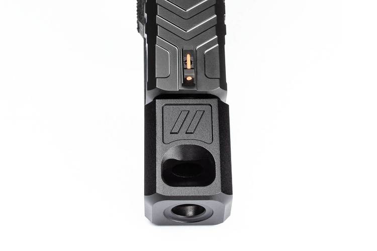 ZEV - Pro Compensator V2, 1/2x28 Threading, 9mm, Black