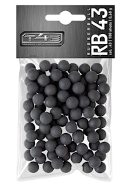 T4E RB 43 Rubberball -  Anthracite