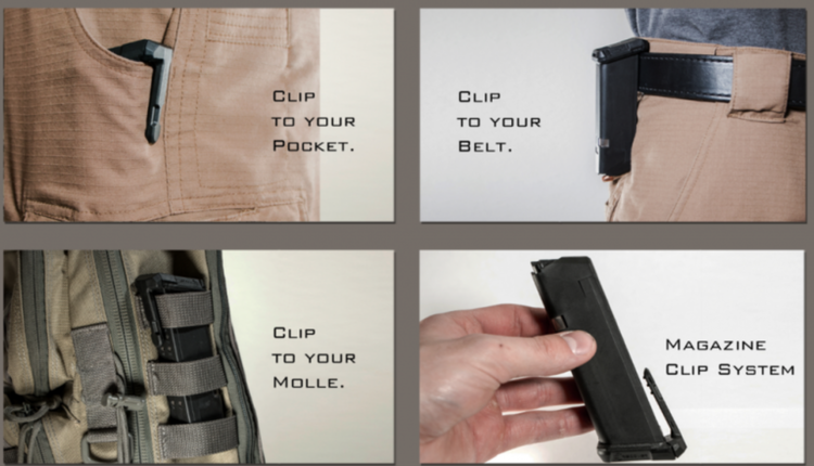 Magazine Clip Base Set for the Glock 17