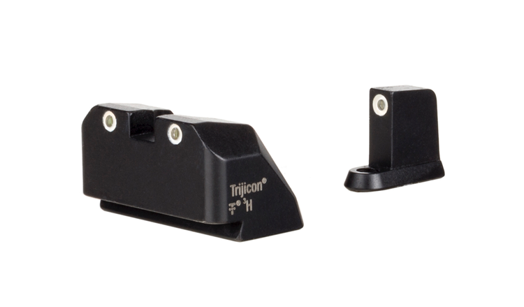 Trijicon - Bright & Tough Night Sight Suppressor Set - CZ P10 / P10C Optics Cut