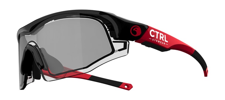 CTRL - One - Black and red - Smoke lens