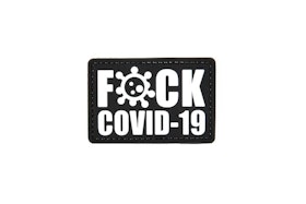 3D patch - COVID-19 - white