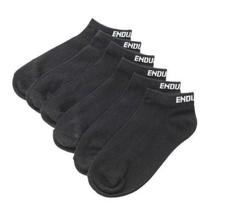 Endurance - IBI low cut socks 6-pack - Black