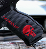 LokGrips - CZ Shadow 2 Palm Swell Roughneck - CZ Shadow & Punisher skull