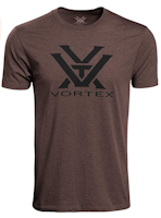 Vortex - Core Logo Short Sleeve T-Shirt Brown Heather