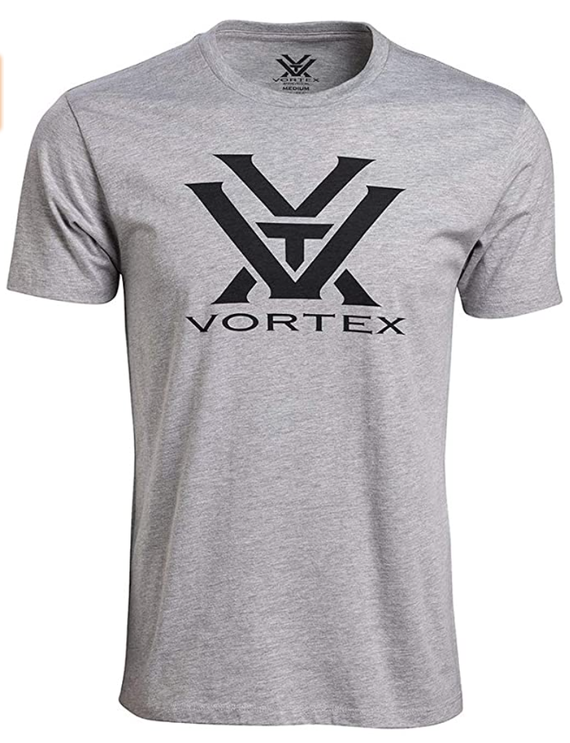 Vortex - Core Logo Short Sleeve T-Shirt Grey Heather