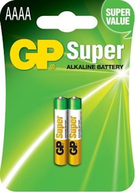 GP - Super AAAA 1.5V - 2 pack