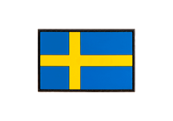 JTG - Sweden Flag Rubber Patch