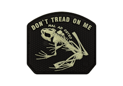 JTG - Don't Tread on me Frog Rubber Patch