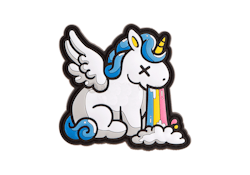 JTG - Unicorn Not Drunk Rubber Patch