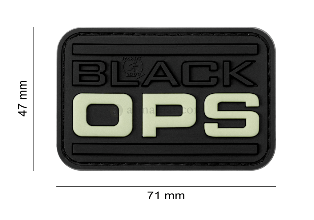 JTG - Black OPS Rubber Patch