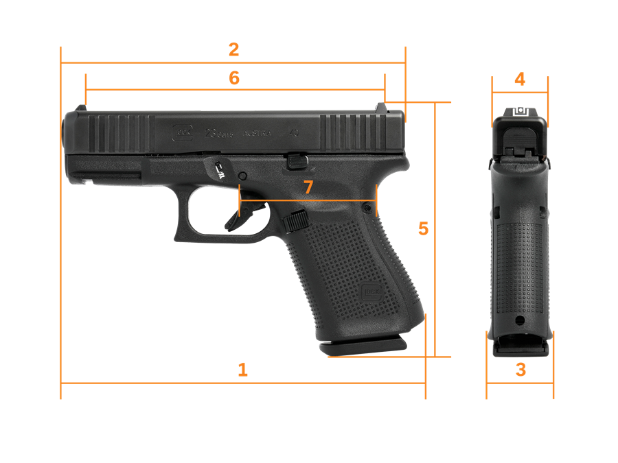 Glock 23 Gen5 FS, .40 - Compact